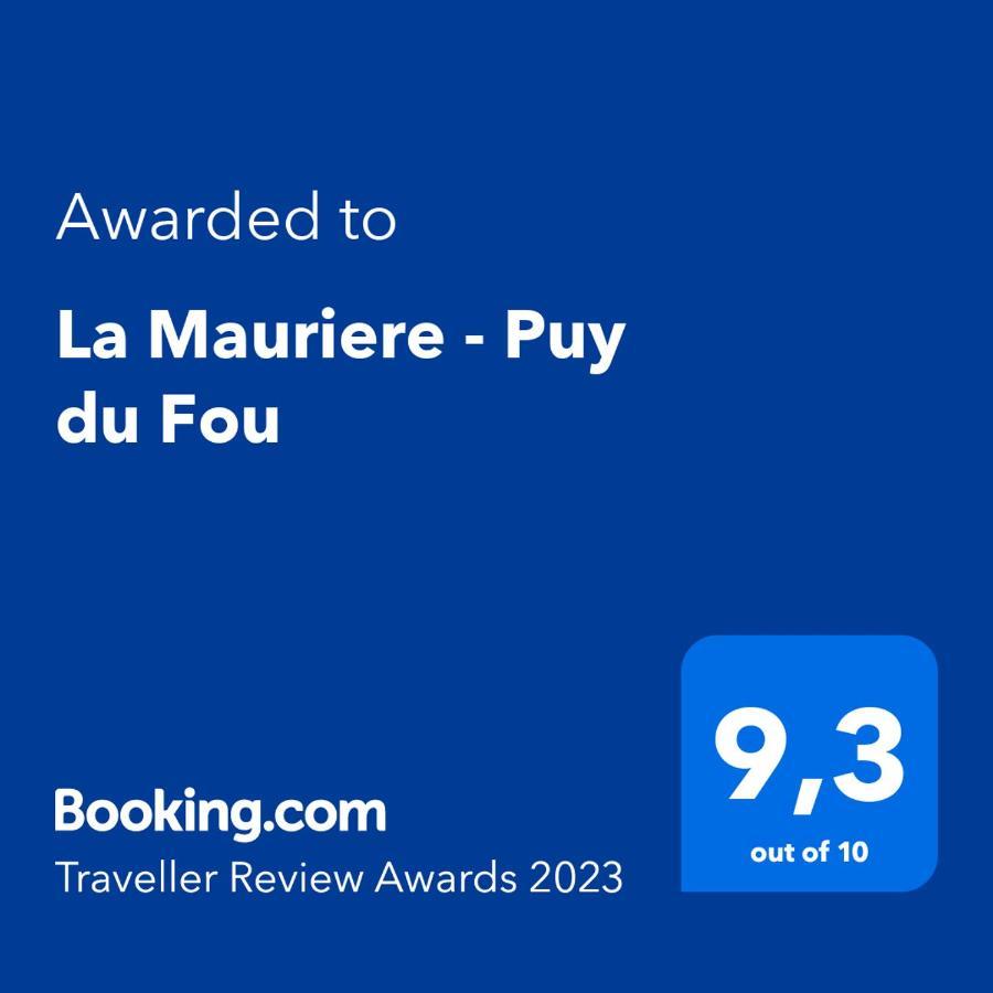 Willa La Mauriere - Puy Du Fou Saint-Michel-Mont-Mercure Zewnętrze zdjęcie